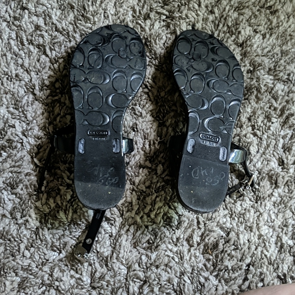 🖤 Coach Pansy Jelly Thong Sandal - Picture 7 of 7
